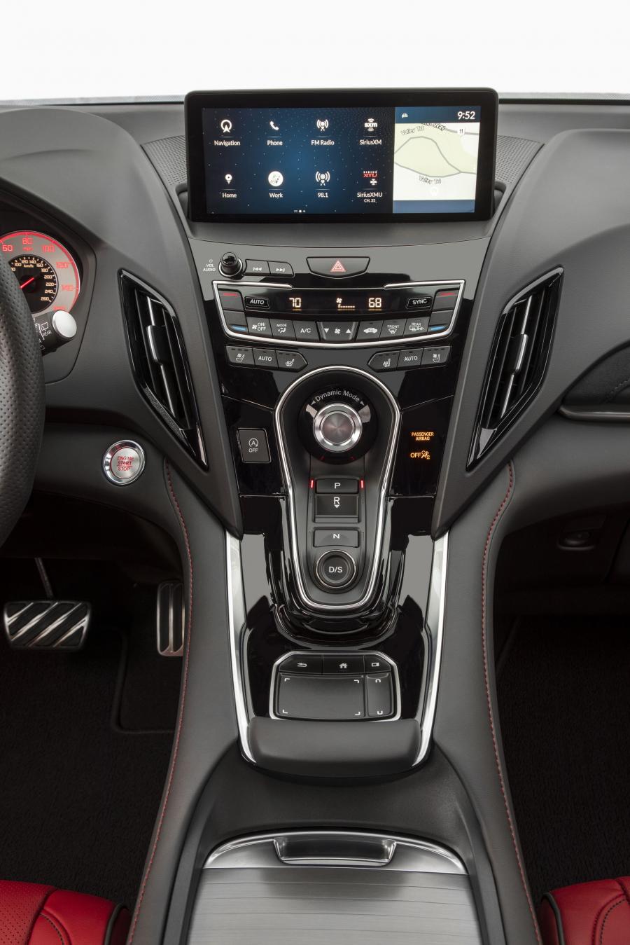 Детали интерьера Acura RDX A-Spec 2018 года  (фото 15 из 54)